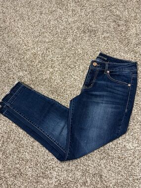 Maurices Dark Blue Straight Leg Women’s Jeans